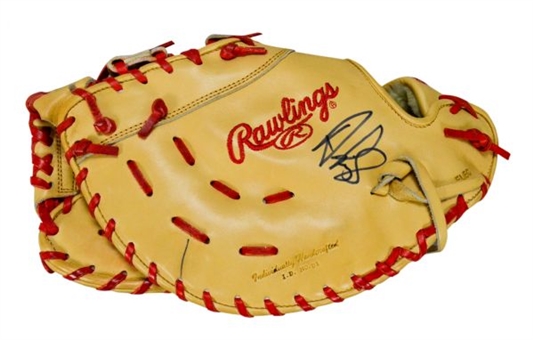 Albert Pujols Signed and Spring Training Game-Used Rawlings First Baseman’s Glove id#1 (PSA)